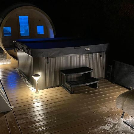 Au-Doux-Altic Chalet Romantique Avec Jacuzzi Et Sauna Métabief Exterior foto